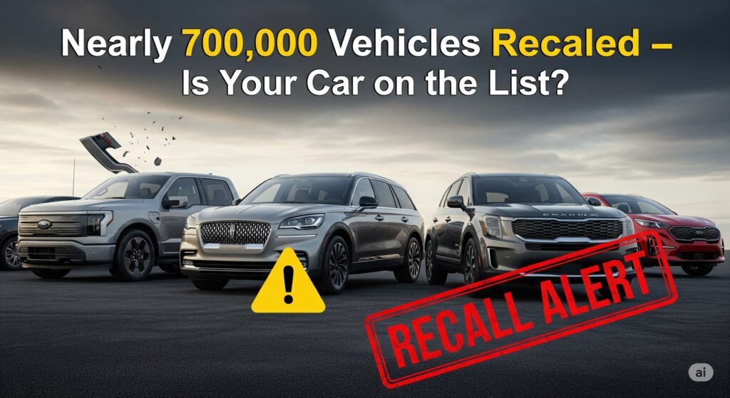 Nearly 700,000 Ford, Lincoln, Kia Cars Recalled: Here's What You Need to Know Now