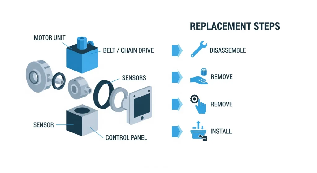 Garage Door Motor Replacement: Save Money with These Expert Tips 4 Garage Door Motor Replacement