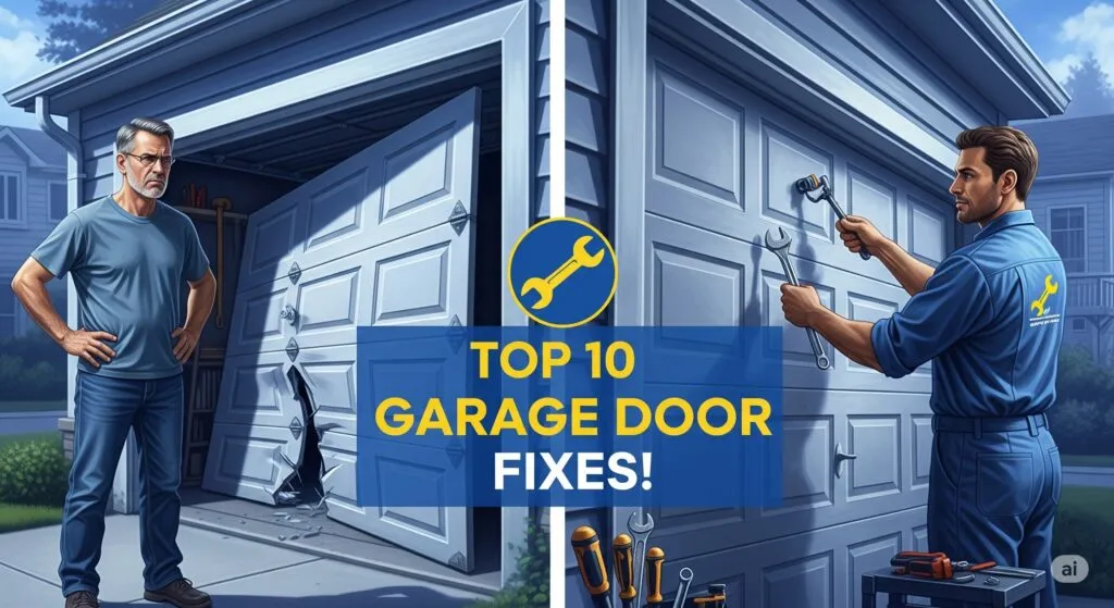 Garage Door Repair: Top 10 Solutions to Fix Common Issues Fast 2 Garage Door Repair
